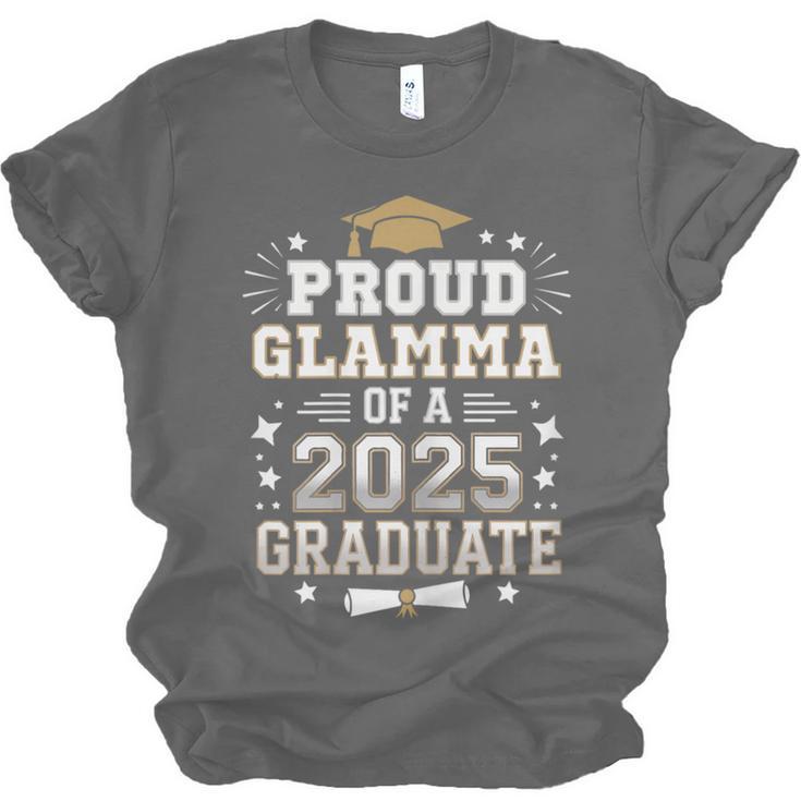 Proud Glamma Of A Class Of 2025 Graduate Senior Graduation Unisex Jersey T-Shirt