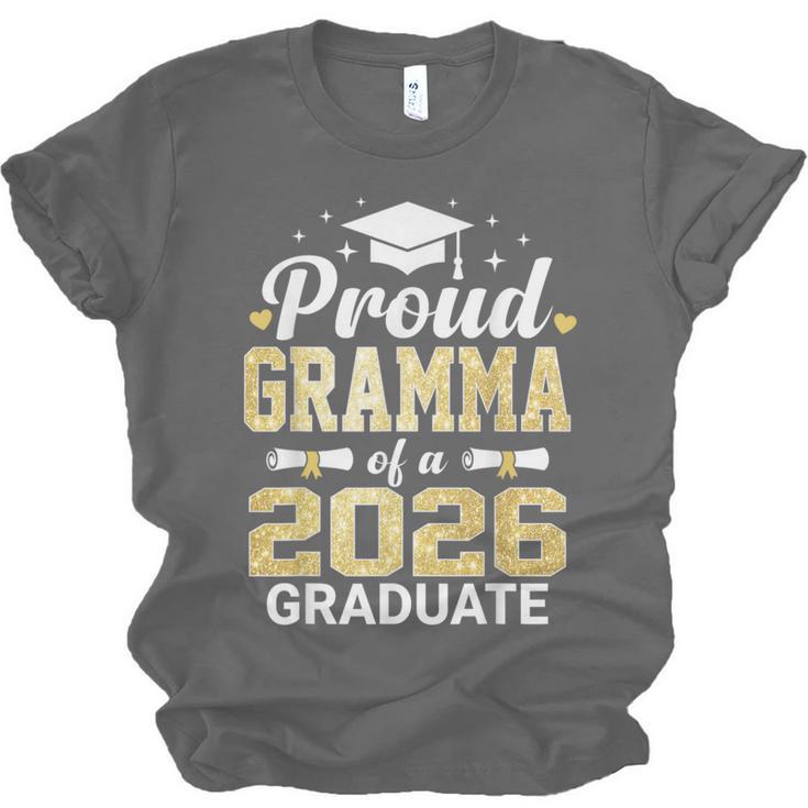 Proud Gramma Of A 2026 Graduate Class Of Graduation Unisex Jersey T-Shirt