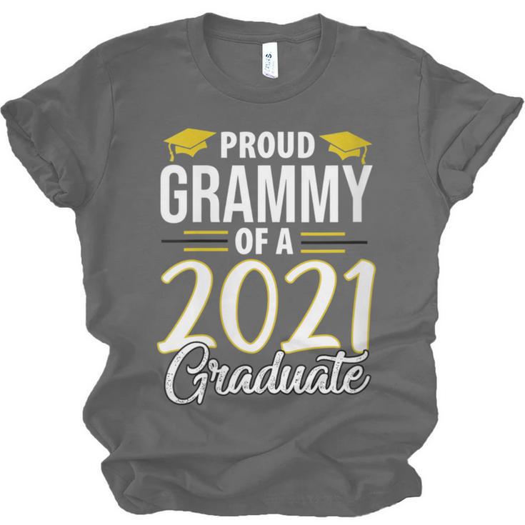 Proud Grammy Of A 2021 Graduate Graduation Clothes MBA PhD Unisex Jersey T-Shirt