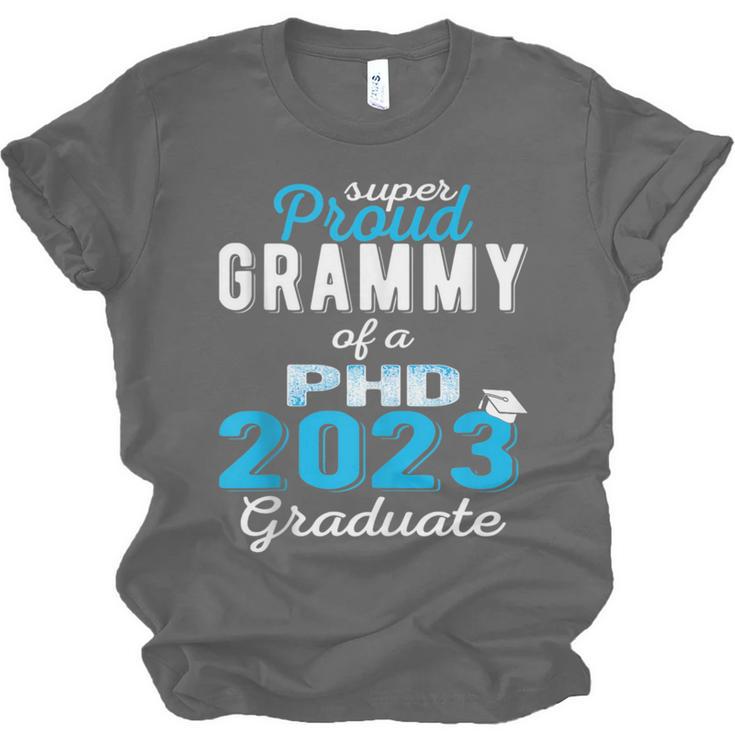 Proud Grammy Class Of 2023 PHD Graduate Doctorate Graduation Unisex Jersey T-Shirt