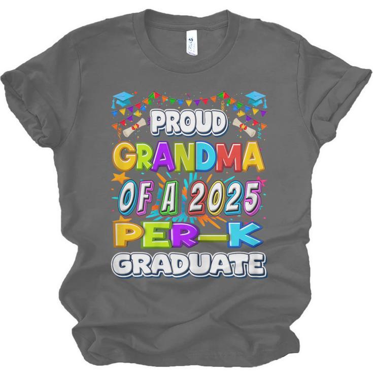 Proud GRANDMA Of a 2025 PRE-K Graduate -Graduation Unisex Jersey T-Shirt