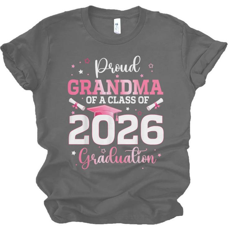 Proud Grandma Of A 2026 Senior Class Of 2026 Graduation Unisex Jersey T-Shirt
