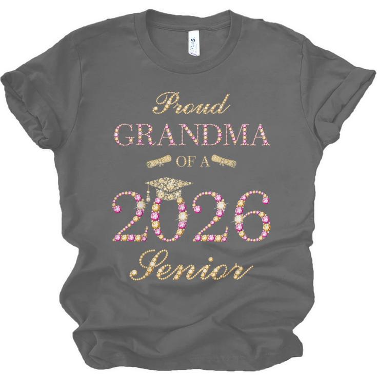 Proud Grandma Of A 2026 Senior Graduate Graduation Unisex Jersey T-Shirt