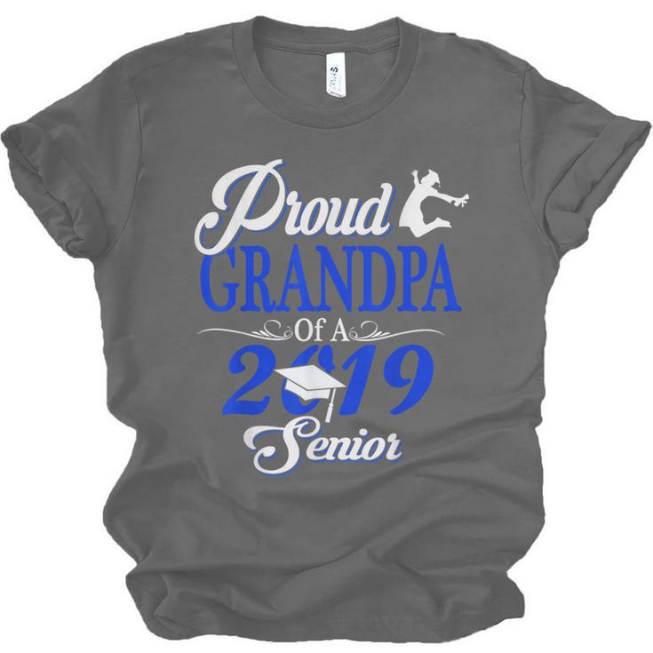 Proud GRANDPA Of A Class 2019 Senior Tshirt Graduation Unisex Jersey T-Shirt