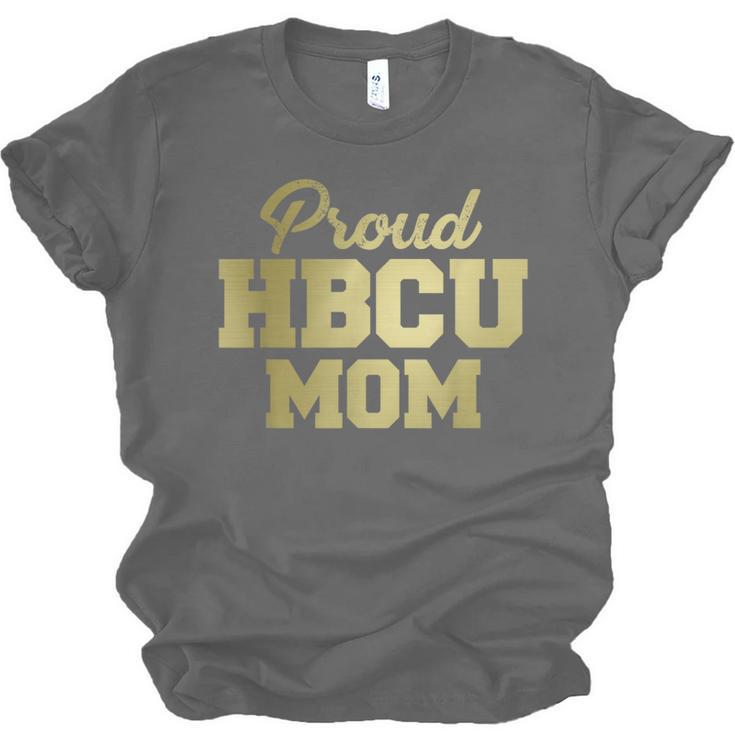 Proud HBCU Mom Graduation College Unisex Jersey T-Shirt