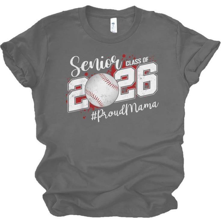 Proud Mama Of A 2026 Senior Baseball Graduation Mom Unisex Jersey T-Shirt