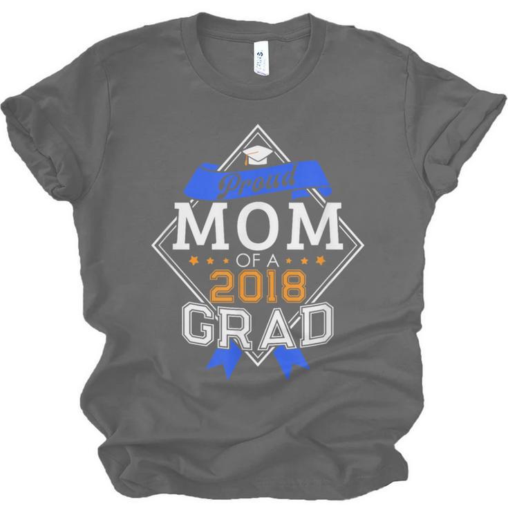 Proud Mom Of A 2018 Graduate Graduation Grad Unisex Jersey T-Shirt