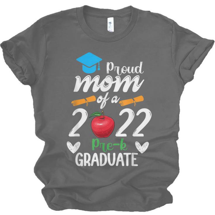 Proud Mom Of 2022 Pre K Graduate Graduation Unisex Jersey T-Shirt