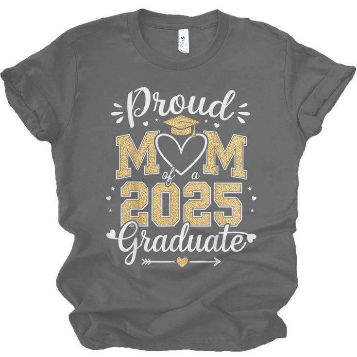 Proud Mom Of a 2025 Graduate Class Of 2025 Graduation Unisex Jersey T-Shirt
