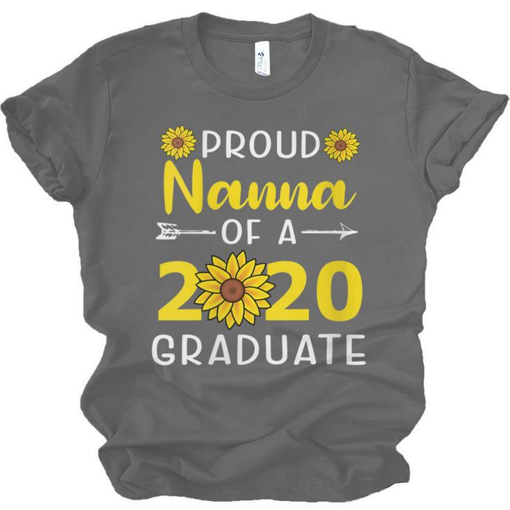 Proud Nanna Of 2020 Graduate Class Of 2020 Graduation Unisex Jersey T-Shirt
