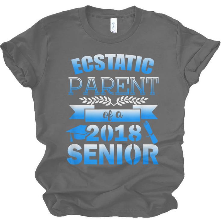 Proud Parent Of a 2018 Senior Graduation Unisex Jersey T-Shirt