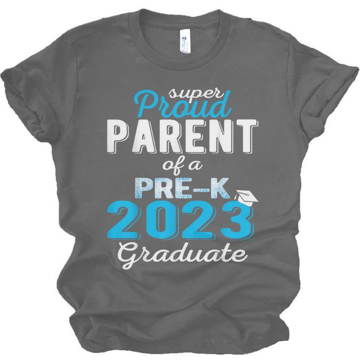 Proud Parent Of Pre K School Graduate 2023 Graduation Parent Unisex Jersey T-Shirt