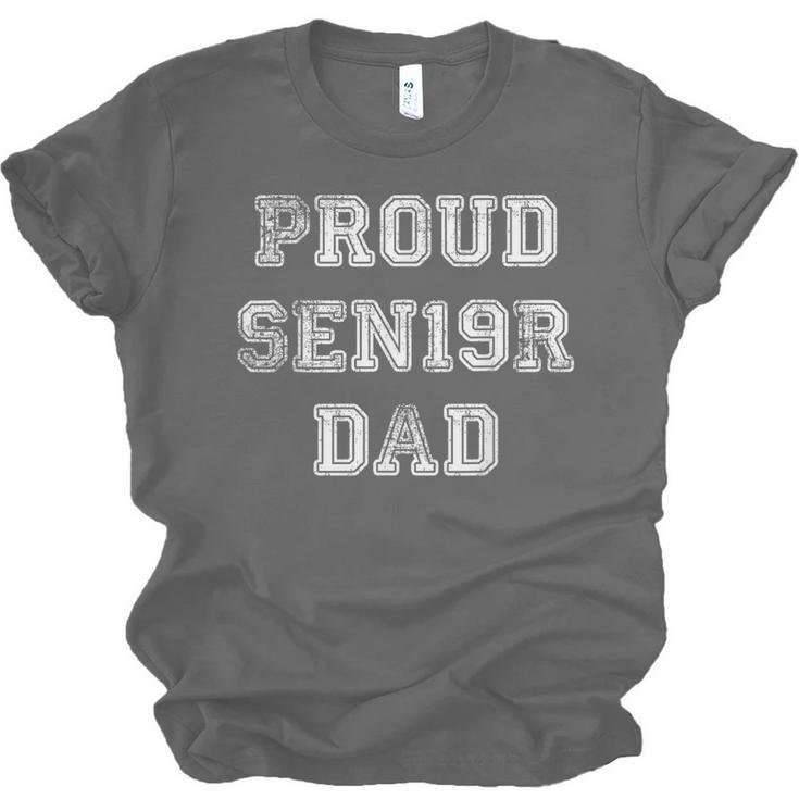 Proud Senior Dad 2019 High School Graduation Shirt Dad Tee Unisex Jersey T-Shirt