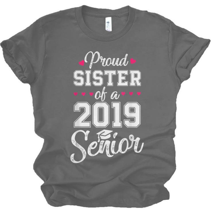 Proud Sister Of a 2019 Senior GraduationShirt Unisex Jersey T-Shirt