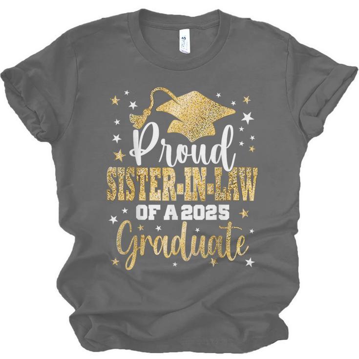 Proud Sister-In-Law Of Class 2025 Graduate Senior Graduation Unisex Jersey T-Shirt