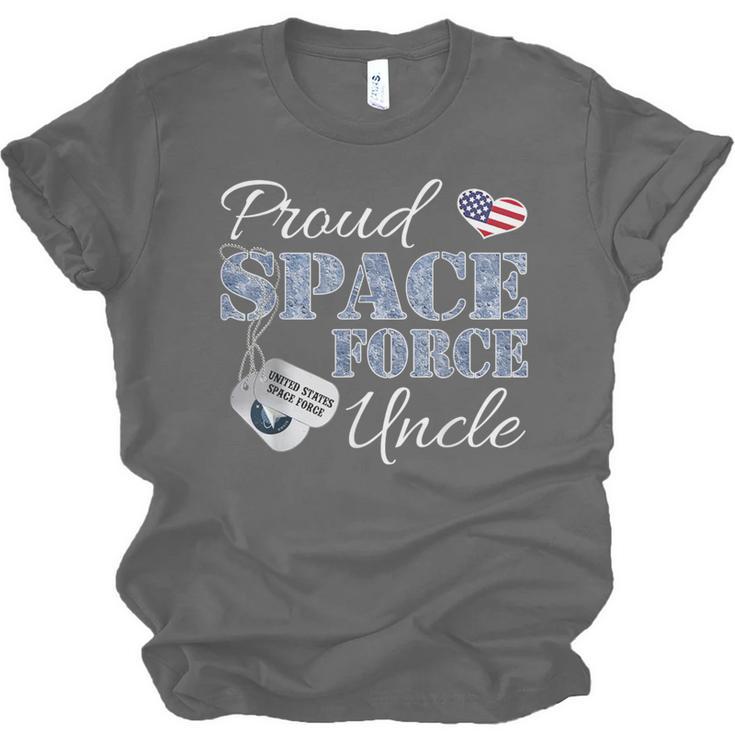 Proud Space Force Uncle Space Force Graduation Tee Unisex Jersey T-Shirt