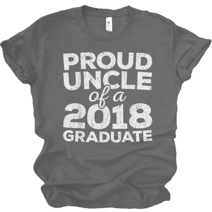 Proud Uncle Of A 2018 Graduate Graduation Unisex Jersey T-Shirt