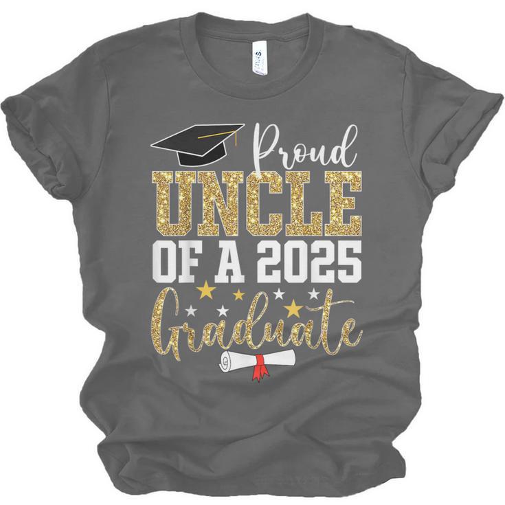 Proud Uncle Of A 2025 Graduate Uncle Graduation 2025 Unisex Jersey T-Shirt