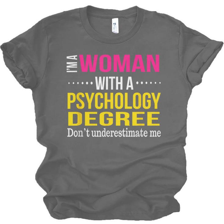 Psychology Degree Major Graduation 2024 Psychologist PsyD Unisex Jersey T-Shirt