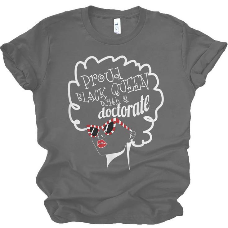 Queen PhD Doctorate Degree Graduation PsyD EdD Unisex Jersey T-Shirt