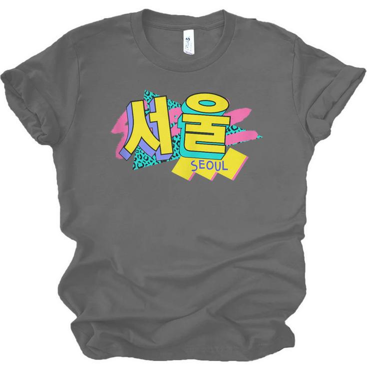 Rad Retro Seoul 90s Style Vintage South Korea 90s Nostalgia Unisex Jersey T-Shirt Rad Retro Seoul 90s Style Vintage South Korea 90s Nostalgia Unisex Jersey T-Shirt