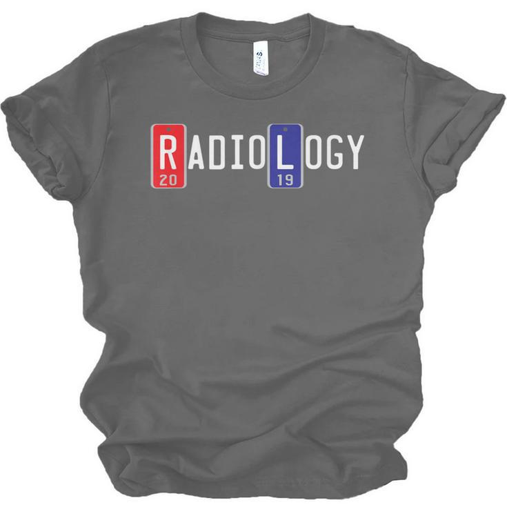Radiology Markers Shirt 2019 Graduation Unisex Jersey T-Shirt
