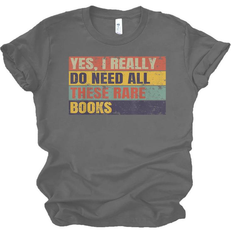 Rare Book Collector Antiquarian Antique Books Collecting Unisex Jersey T-Shirt
