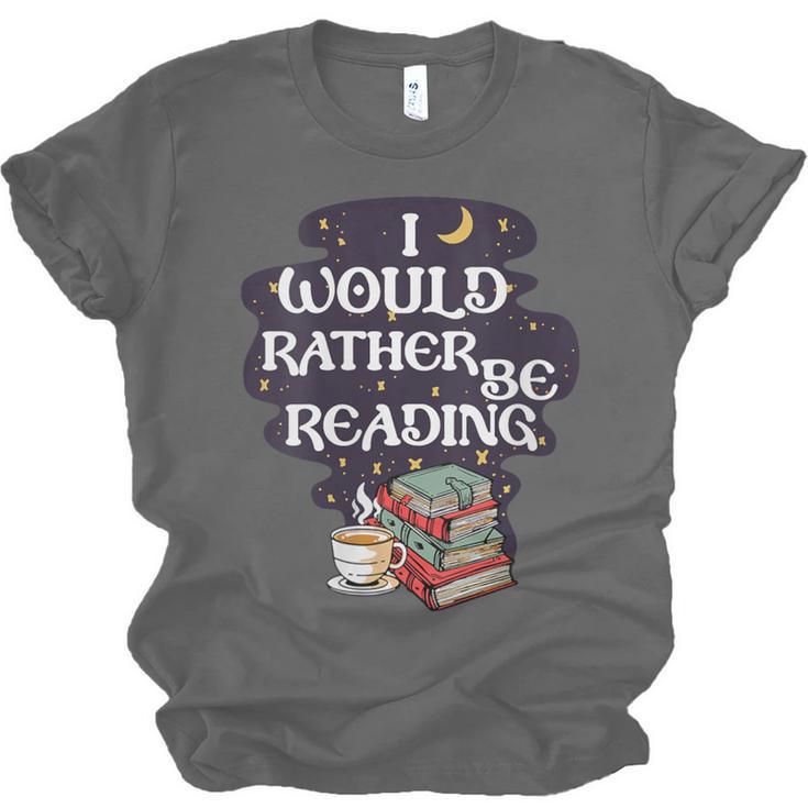 I Would Rather Be Reading Bookworm Book Lover Librarian Kids Unisex Jersey T-Shirt I Would Rather Be Reading Bookworm Book Lover Librarian Kids Unisex Jersey T-Shirt