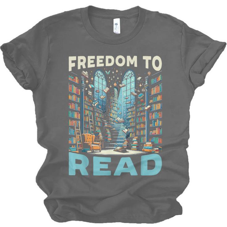 Read Banned Books Bookworm Book Lover Reading Literature Unisex Jersey T-Shirt