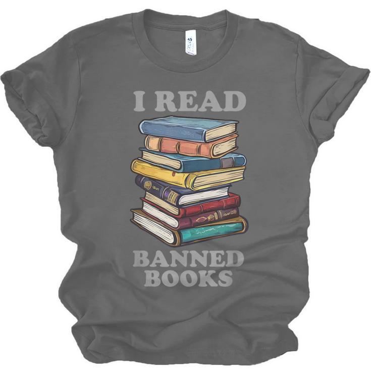 I Read Banned Books Bookworm Unisex Jersey T-Shirt