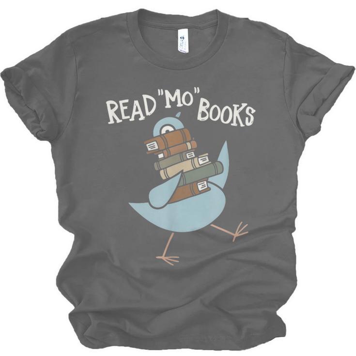 Read More Books Pigeon Book Lover Unisex Jersey T-Shirt