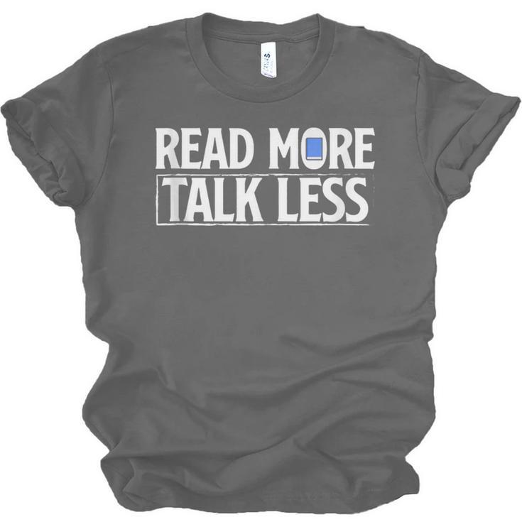 Read More Talk Less Introvert Unisex Jersey T-Shirt