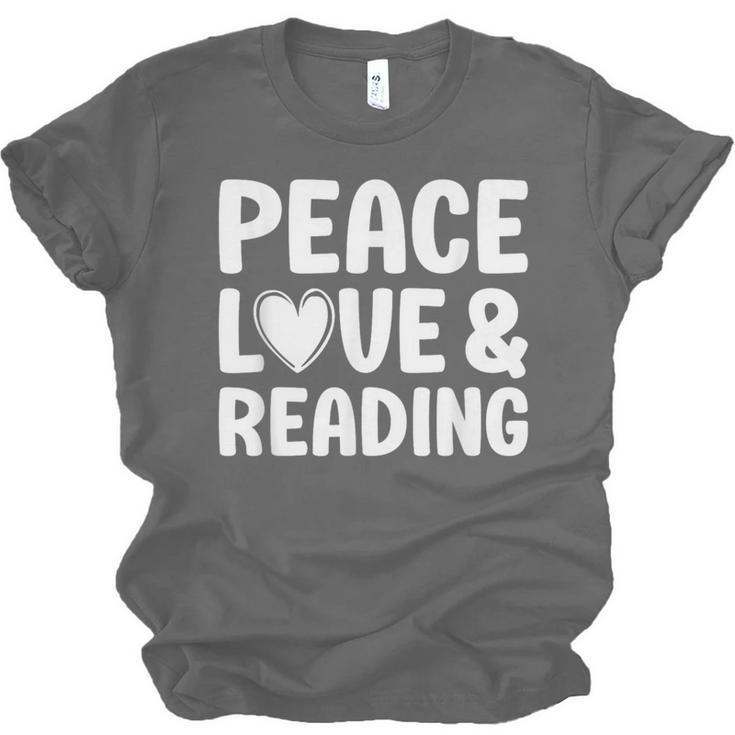 Reading I Love Books And Reading Unisex Jersey T-Shirt
