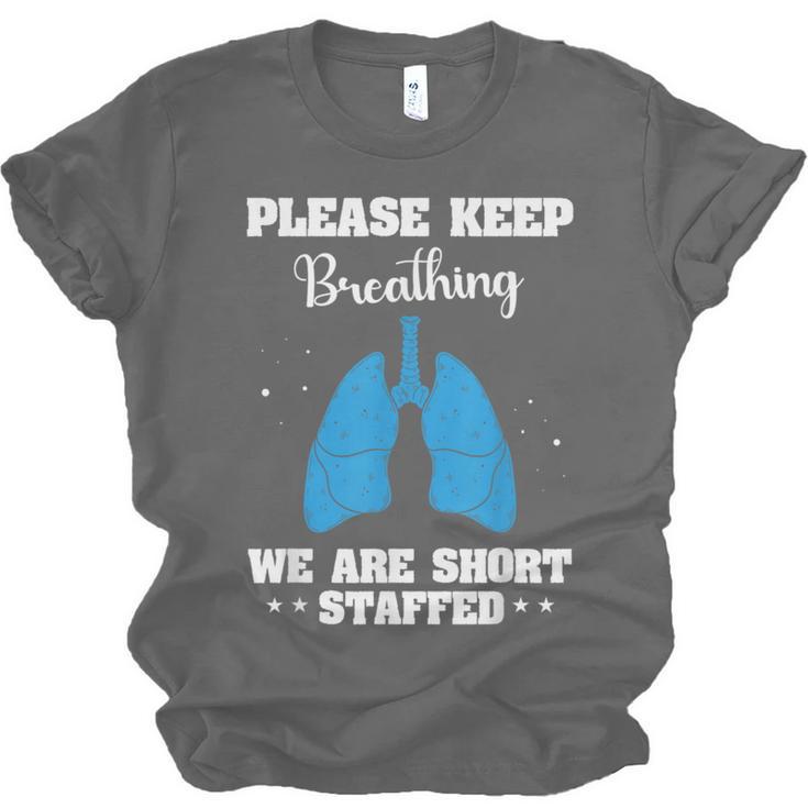 Respiratory Therapist Appreciation RT School Graduation Unisex Jersey T-Shirt