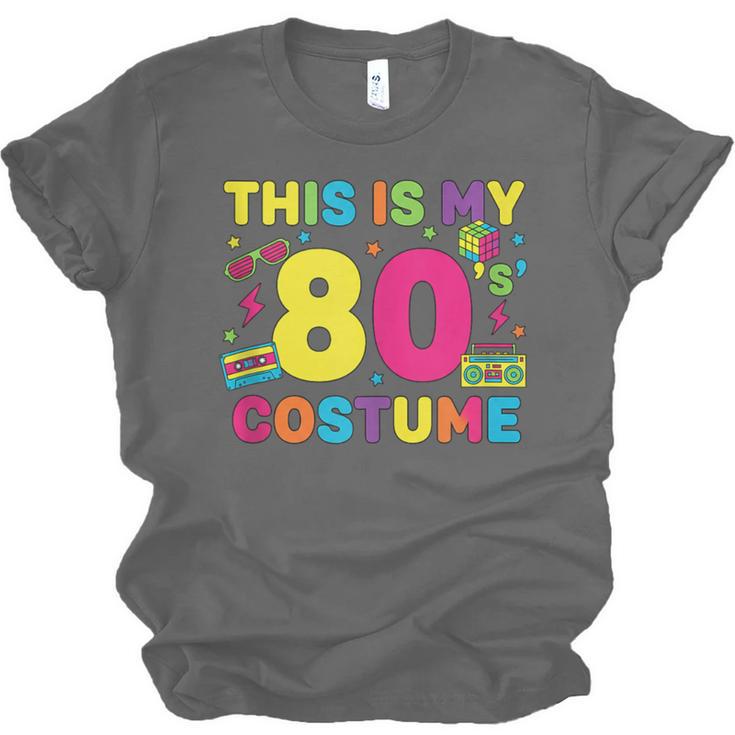 Retro 80's Costume 80s Nostalgia Party Unisex Jersey T-Shirt