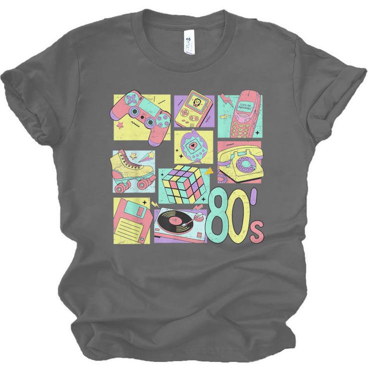 Retro 80s Nostalgia 1980s Throwback Party Costume Unisex Jersey T-Shirt