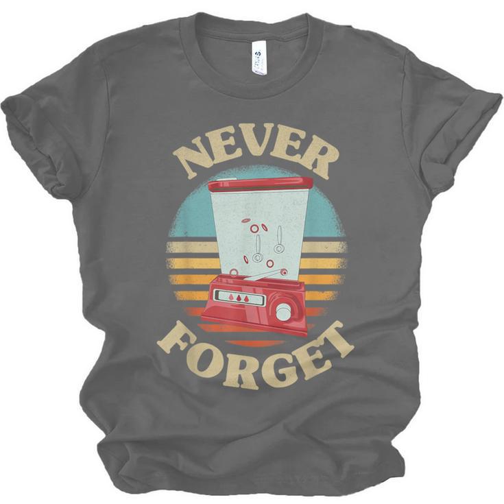 Retro Gaming Never Forget Nostalgia Vintage Unisex Jersey T-Shirt