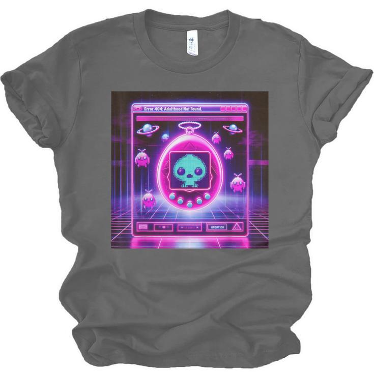 Retro Nostalgia Vaporwave- Error 404 Unisex Jersey T-Shirt Retro Nostalgia Vaporwave- Error 404 Unisex Jersey T-Shirt