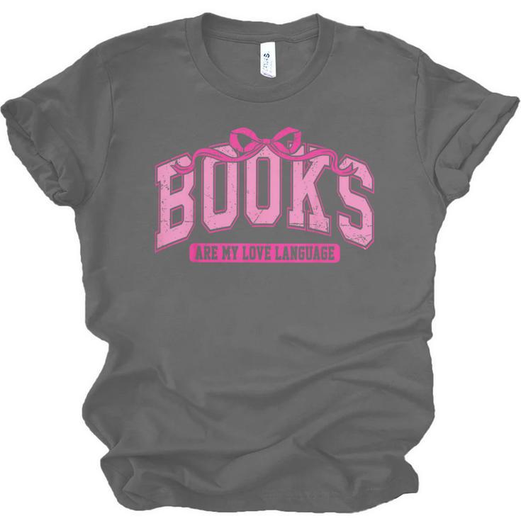 Retro Pink Coquette Bow Valentine Book Lover Varsity Unisex Jersey T-Shirt Retro Pink Coquette Bow Valentine Book Lover Varsity Unisex Jersey T-Shirt