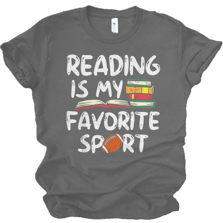 Retro Reading Is My Favorite Sport Football World Book Day Unisex Jersey T-Shirt Retro Reading Is My Favorite Sport Football World Book Day Unisex Jersey T-Shirt