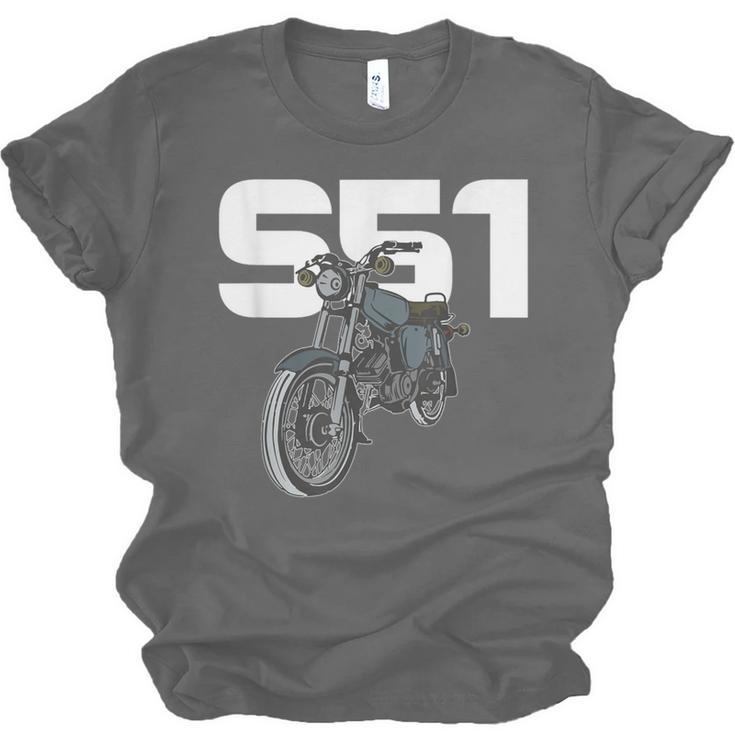 Retro Simme Moped Nostalgia Eastern Block Schwalbe Driver DDR Unisex Jersey T-Shirt