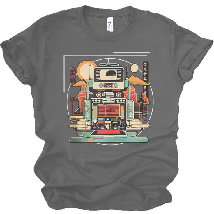 Retro Tech Stack 80s 90s Nostalgia Analog Devices Unisex Jersey T-Shirt Retro Tech Stack 80s 90s Nostalgia Analog Devices Unisex Jersey T-Shirt