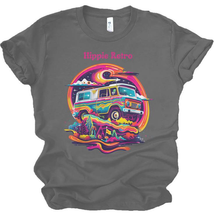 Retro Graphic Print With a Touch Of Nostalgia Unisex Jersey T-Shirt