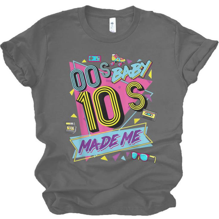Retro Vintage 00's Baby 10's Made Me Nostalgia Classic Unisex Jersey T-Shirt
