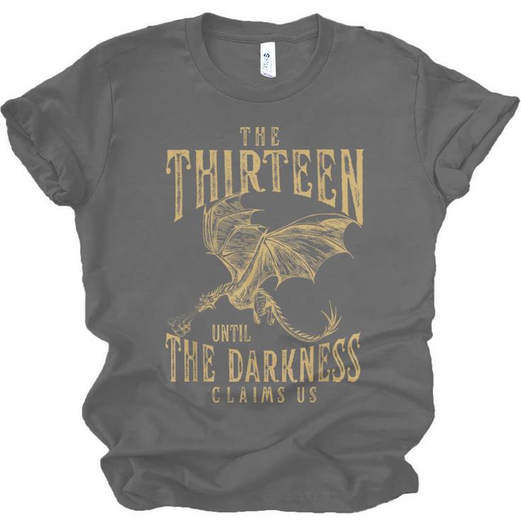 Retro Vintage The Thirteen Until The Darkness Claims Us Book Unisex Jersey T-Shirt