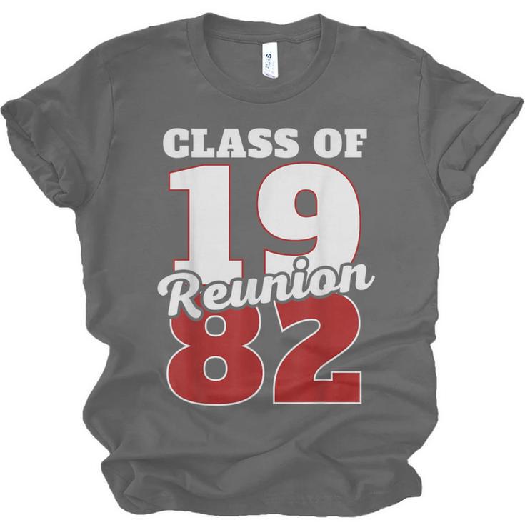 Reunion 1982 Class Of 1982 Reunion 82 Graduation 1982 Unisex Jersey T-Shirt