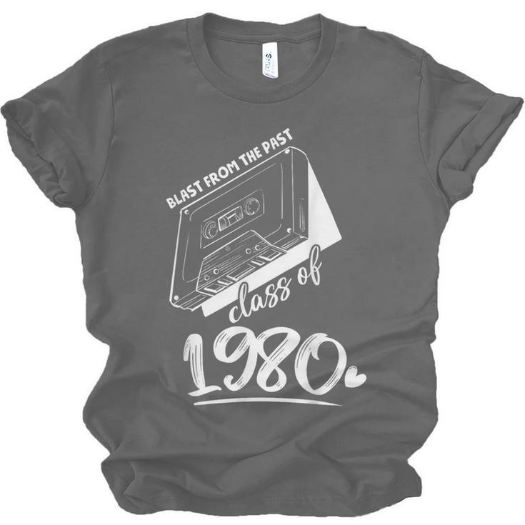 Reunion Class Of 1980 School Graduation Blast From The Past Unisex Jersey T-Shirt