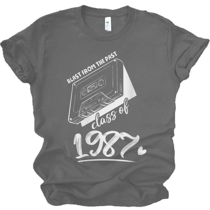 Reunion Class Of 1987 School Graduation Blast From The Past Unisex Jersey T-Shirt