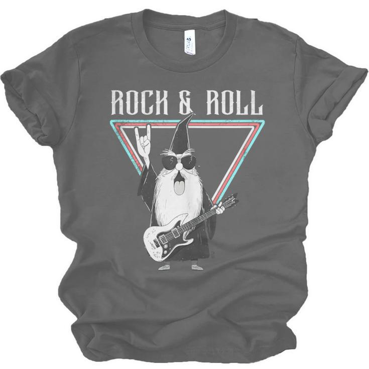 Rock & Roll Wizard Music Nostalgia Unisex Jersey T-Shirt