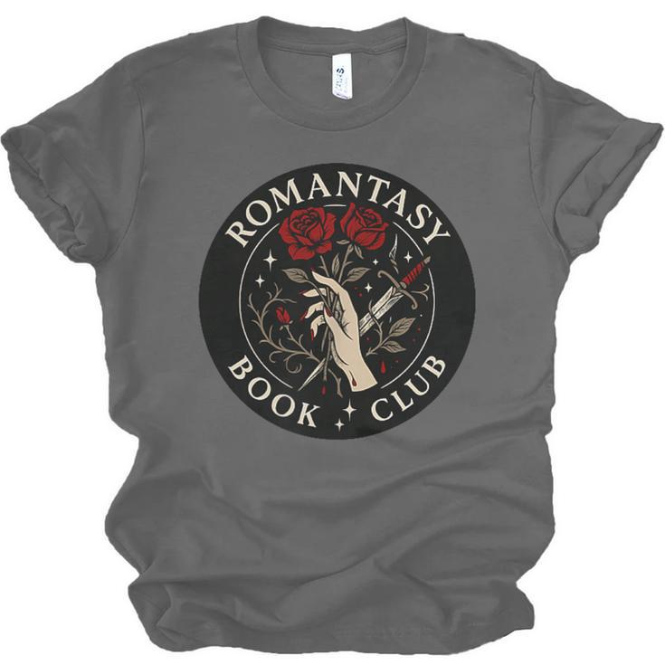 Romantasy Book Club Enthusiast Unisex Jersey T-Shirt Romantasy Book Club Enthusiast Unisex Jersey T-Shirt